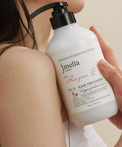 JMELLA FRANCE FLEUR GRACE 500ml Traitement capillaire nourrissant Formule réparatrice hypoallergénique pour cuir chevelu sensible Peau coréenne - Product Image 4
