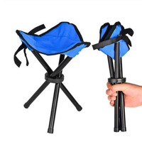 Chaise de plage Portable pliable, tabouret, trépied, accessoires de pêche, Camping, marche,