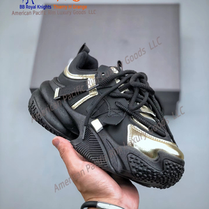 Chaussures de sport décontractées pour femmes, tendance et stylées, avec semelle épaisse et semelle extérieure confortable en TPU souple, style polyvalent pour la marche - Product Image 1