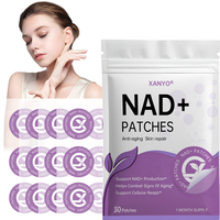 Patch transdermique NAD personnalisé 30 pièces avec NMN et Resvératrol, favorise la production de NAD, antioxydant, vieillissement sain, fonction cellulaire