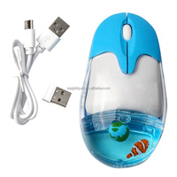 Souris optique sans fil 3D liquide USB 2,4 GHz à piles AAA, double mode, promotionnelle, créative, à soudure sonique, vente en gros d'usine