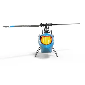无副翼设计稳定飞行2.4ghz Heli飞机比例模型玩具Rc直升机，带专用USB充电器