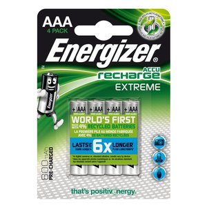 Batterie Ministilo AAA rechargeable 800mAh EXTREME (4 pièces) 535 416879 00 - Product Image 1