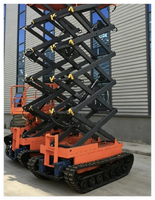 Plateforme élévatrice à ciseaux mobile sur chenilles Otis Europa 2000 avec porte latérale