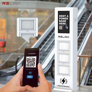 Oem ODM 48 khe cắm chia sẻ ngân hàng điện cho thuê kiosk với POS và sạc nhanh cho nhà hàng khách sạn và trung tâm mua sắm - Product Image 3