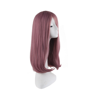 Peluca de pelo largo rosa de dos tonos Edgy para Susi de <span class=keywords><strong>Monster</strong></span> <span class=keywords><strong>High</strong></span> Cosplay con Peluca de Cosplay sintética de estilo Rocker Chic - Product Image 2