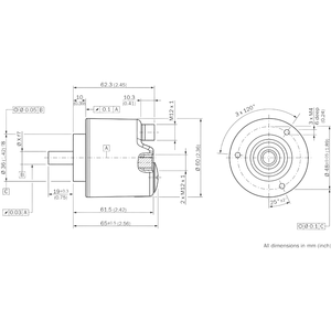 AFM60A-S4IB018X12 bị ốm 1055334 bộ mã hóa tuyệt đối AFS/afm60 Ethernet - Product Image 3