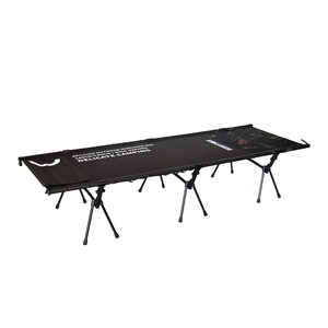 Outdoor Aluminum <b>Frame</b> Oxford Cloth Extra <b>Large</b> Size Portable Folding Bed 150kg Load Capacity 3.25kg Lightweight Camping SK94102 - Product Image 3