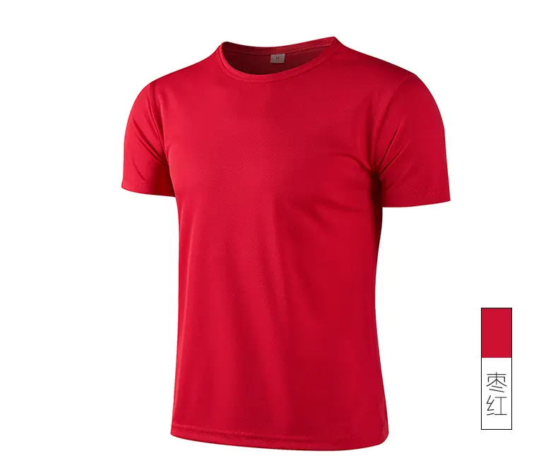 工場プリントブランク綿100% ラウンドネックメンズTシャツ卸売カスタムTシャツプリント複数色オプション