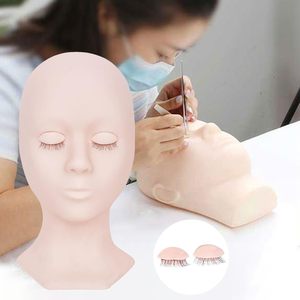 Ancien combattant chine gros paupières de remplacement pour la pratique Têtes de mannequin Extension de cils Mannequins de formation Paupières amovibles - Product Image 4