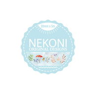 Ajourés — ruban adhésif de masquage neboni, décoration esthétique, papeterie mignonne Kawaii originale pour les rubans Washi