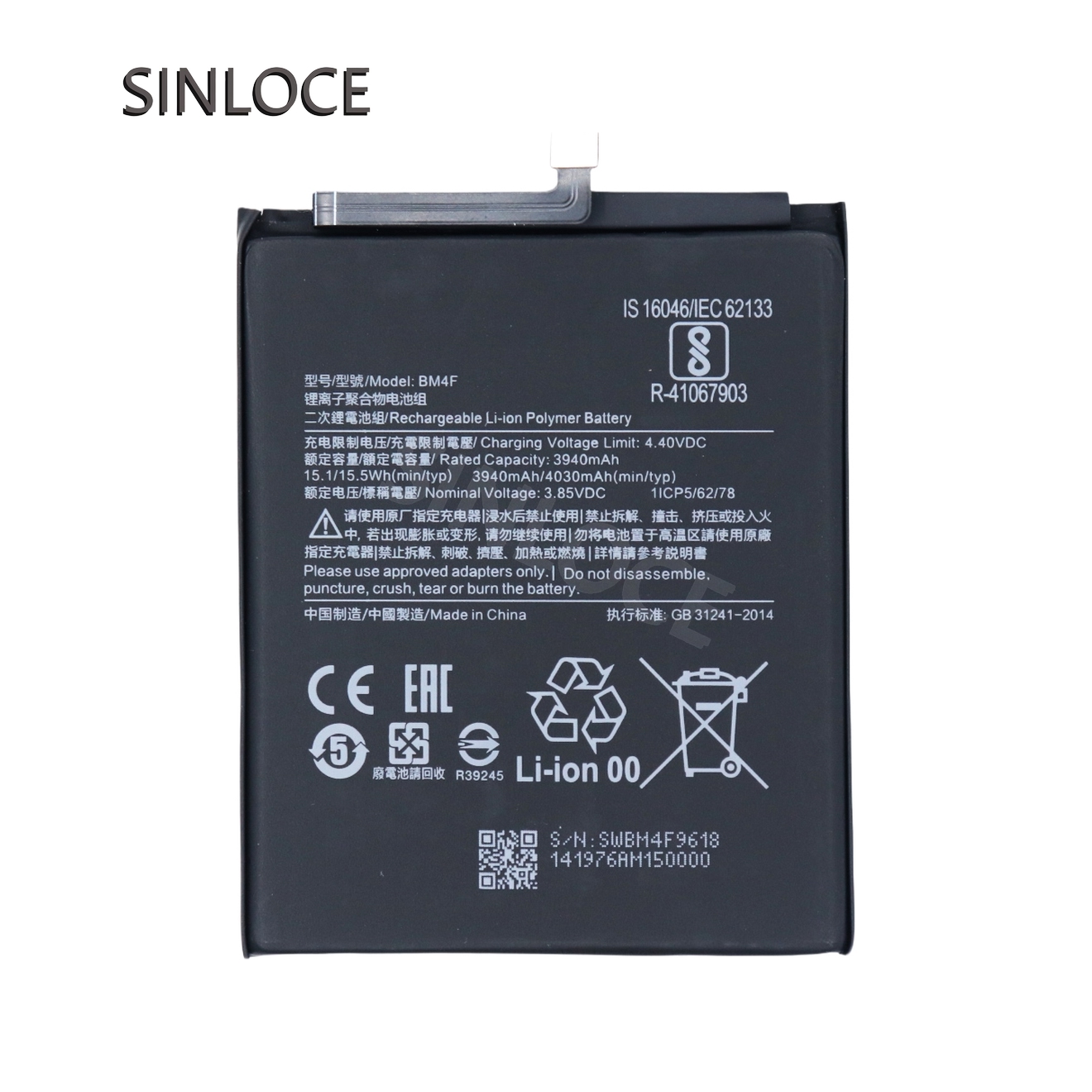 for Xiaomi CC9/BM4F
