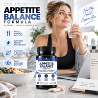 Capsules de Formule Équilibrante pour l'Appétit en Gros, Complément Alimentaire Botanique à Base de Plantes, Formule Personnalisée, Marque Privée, OEM, ODM
