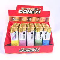 Vente en gros pas cher Briquet électronique mince normal personnalisé Briquets à gaz jetables pour le camping Design classique en plastique