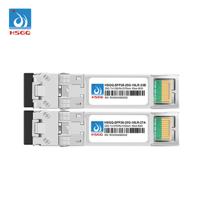 HSGQ High Speed 25G SDP28 10LR Tx1270/Rx1330nm BIDI 10KM Optical Transceiver SFP Module Price Compatible With Mikrotik/HP/Aruba - Product Image 2