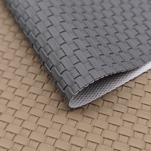 Vải bọc ghế ô tô giả da PVC ép vân sọc, chống thấm, lớp lót sợi microfiber, chống mốc, dùng cho ghế <span class=keywords><strong>sofa</strong></span>, đồ nội thất, hành lý - Product Image 4