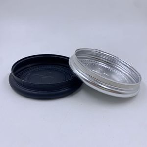 Boîte en aluminium ronde personnalisée avec logo en relief, boîte en métal pour cosmétiques, boîte plate pour la fabrication de bougies - Product Image 2