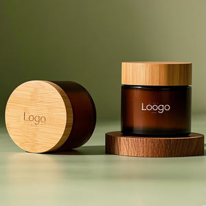 Botol Kaca Amber 10g 30g 50g untuk Perawatan Kulit, Kapasitas 1oz, Kemasan Krim Wajah, Perawatan Pribadi, Aluminium Hitam, Kosmetik Herbal, Losion - Product Image 6