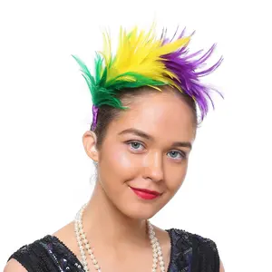 Factory Direct Feather Haarband Fascinator Clip Beliebteste Haar reifen Tägliche Haar bekleidung für Damen