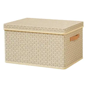 Garderobe Organizer Hochleistungs-Aufbewahrung sbox Korb behälter mit Deckel Quilt Kleidung Große Kapazität Faltbare Körbe