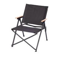 Chaise de camping pliable, mobilier d'extérieur portable, ensembles de jardin, acier au carbone, design européen, durable, carrée, grande taille