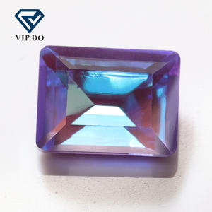 Point Back Cristal Pierres De <span class=keywords><strong>Verre</strong></span> Baguette Étape Cut MK Fluorescent Série Strass Artisanat Diy Point Retour Pierres Lâche Strass - Product Image 3