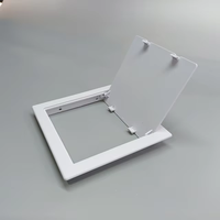 Fengze Factory ABS 150x230 mur blanc intérieur toit étage plafond hôtel porte panneau de acceso panneau d'accès avec serrure à poussoir
