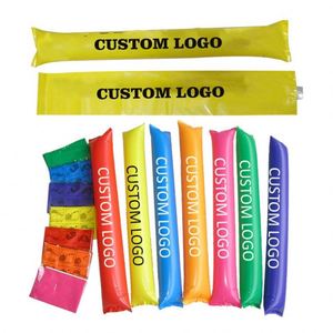 High End Inflatable Clapper Sticks With Logo Party Promotional Giveaway Cheering Stick Balloon - Product Image 1
