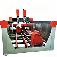 Machine de gravure sur pierre CNC à double tête KUNHENG, équipement de sculpture en relief multi-broches pour marbre et granit, graveur de relief sur pierre