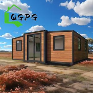 Envío Inmediato: Casa Contenedor Prefabricada Expandible <span class=keywords><strong>de</strong></span> Panel Sándwich <span class=keywords><strong>de</strong></span> 20 y 40 Pies, Diseño Moderno para Oficina, 3, 4 o 5 Dormitorios - Product Image 1