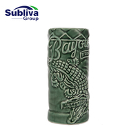 Mug Tiki en céramique en forme de crocodile 400 ml