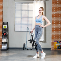 Máquina de Remo Comercial BNcompany, Plegable, de Acero, Multifuncional, para Ejercicios Cardiovasculares, Gimnasio en Casa, Equipo de Fitness para Adelgazar