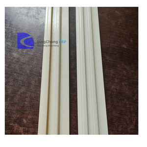Profil de pultrusion en fibre de verre Matériau d'isolation en grain de bois <span class=keywords><strong>imitation</strong></span> tube carré en fibre de verre tube rond - Product Image 3