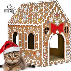 <span class=keywords><strong>Castillo</strong></span> <span class=keywords><strong>de</strong></span> Cartón <span class=keywords><strong>para</strong></span> <span class=keywords><strong>Gatos</strong></span> con Rascador y Catnip, Rascador <span class=keywords><strong>de</strong></span> Cartón Resistente <span class=keywords><strong>para</strong></span> <span class=keywords><strong>Gatos</strong></span>, <span class=keywords><strong>para</strong></span> el Descanso <span class=keywords><strong>de</strong></span> Gatitos - Product Image 1