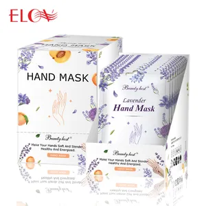 Wholesale Exfoliating Peeling Nourishing Hand Mask Beauty Hand Care Whitening Lavender Hand Mask Gloves