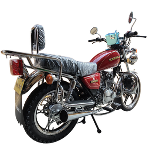 Scooter électrique à 2 roues, homologué CEE, moto vintage rouge classique - Product Image 4