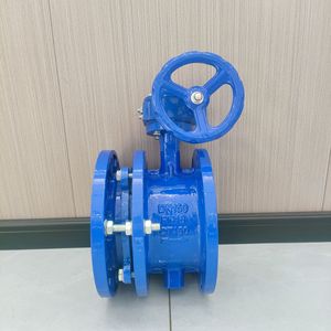 Up The Ball Butterfly Valve Dn150 Pn16 Ductile Iron Soft Seal For Water Flow Control - Product Image 1