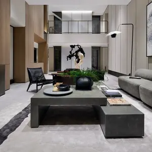 三海现代白木彩色别墅住宅3D最大渲染室内设计服务专业平面图施工图