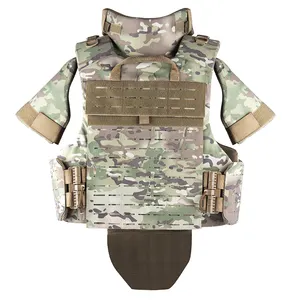 Roewe Design War Multifuncional chaleco corporal completo PE Camo chaleco Plate Carrier de combate Chalecos Tactical