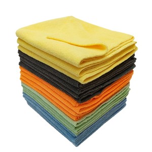 <b>Car</b> Cleaning Microfiber Towel 40X40Cm 300Gsm Hot Cut Edge For Auto <b>Polishing</b> Waxing - Product Image 5