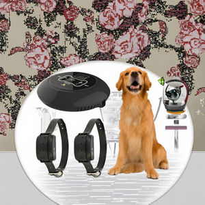 IPetDog Portable Wireless Electric Pet Dog Fence Training System Plastic Underground <b>Shock</b> <b>Collar</b> with Pet Tracking - Product Image 2