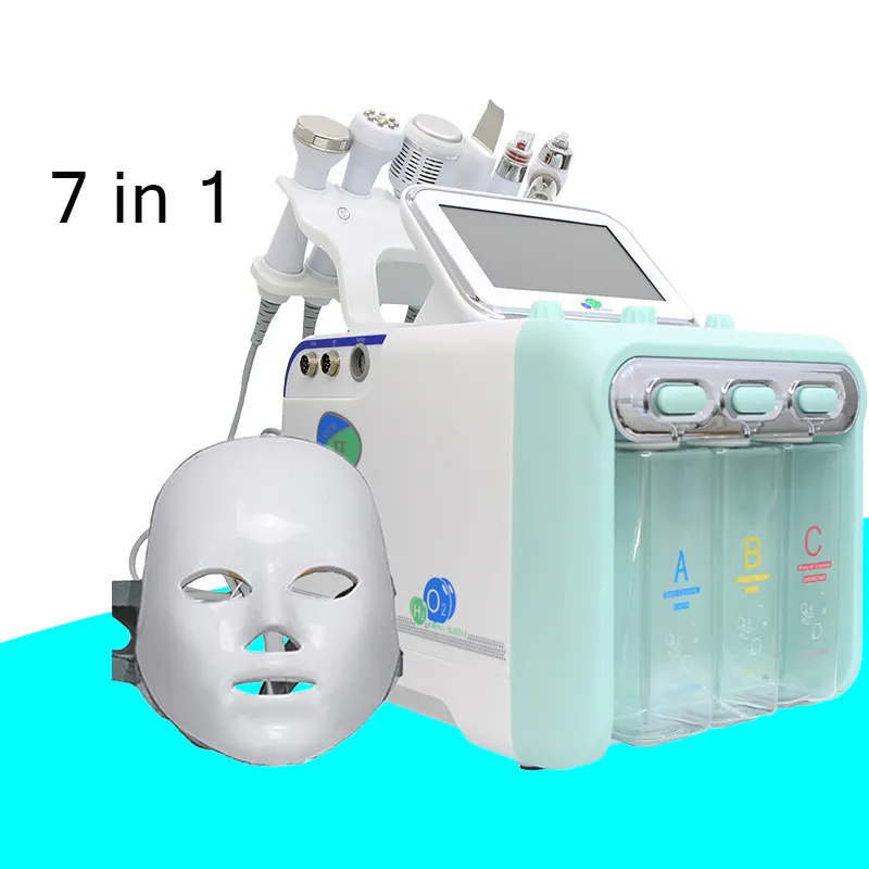 Hydrogen-Oxygen Facial Machine 7 in 1 Multifunctional Professional Hydro facial Machine for Home and Beauty Salon