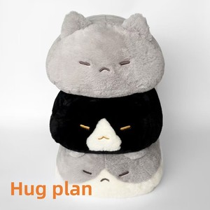 ตุ๊กตาแมว Hug Plan Bread น่ารัก ใช้เป็นหมอนหนุนนอนได้ เหมาะสำหรับเด็กทุกเพศทุกวัย  ตุ๊กตาการ์ตูน บรรจุใยฝ้าย PP สำหรับเด็กอายุ 0-24 เดือน - Product Image 3