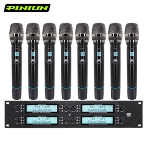 Système <span class=keywords><strong>sans</strong></span> <span class=keywords><strong>fil</strong></span> microphones Professional Mic karaoké église chantant tiktok <span class=keywords><strong>micro</strong></span> uhf microphone 8 canaux - Product Image 1