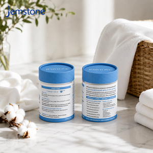 Boîte d'emballage cylindrique en carton kraft biodégradable pour perles de lessive imprimées sur mesure, capsules et amplificateurs de parfum - Product Image 3