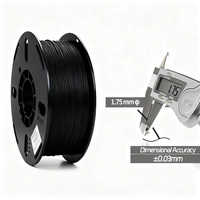 Filamen PRINTROO Laris Manis, Baru, Tahan Suhu Tinggi dan Tahan Benturan Industri, 1.75mm, Filamen PC GF untuk Printer 3D