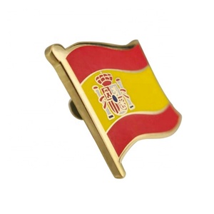 Pin de Solapa Personalizado con Bandera de Arabia Saudita, Siria, Kenia, Texas, Pakistán, Catar, Sri Lanka, Estados Unidos, en Plata y Oro - Product Image 3