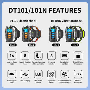 <span class=keywords><strong>Collar</strong></span> de Adiestramiento Antiladridos para Perros con Detección Automática Inteligente, Diseño Recargable e Impermeable IPX7 para un Control Efectivo - Product Image 3