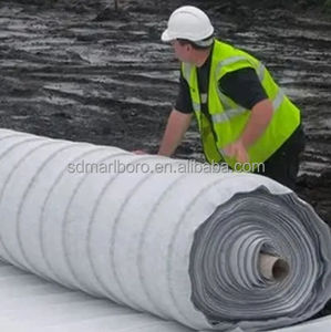 जल निकासी के लिए लैंडफिल के लिए ड्रेनेज जियोनेट 3डी कम्पोजिट ड्रेनेज नेटवर्क - Product Image 4