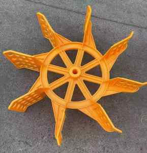 Roues d'accessoires d'aérateur <span class=keywords><strong>à</strong></span> roue <span class=keywords><strong>à</strong></span> aubes pour l'augmentation de l'oxygène dans les <span class=keywords><strong>étang</strong></span>s <span class=keywords><strong>à</strong></span> poissons et les fermes d'élevage de crevettes, fabrication chinoise, vente chaude - Product Image 4